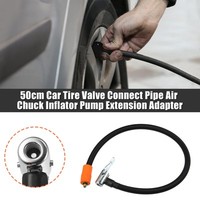 Autoreifen Inflator VerläNgerung Schlauch 50Cm Mit Futter Adapter Rohr