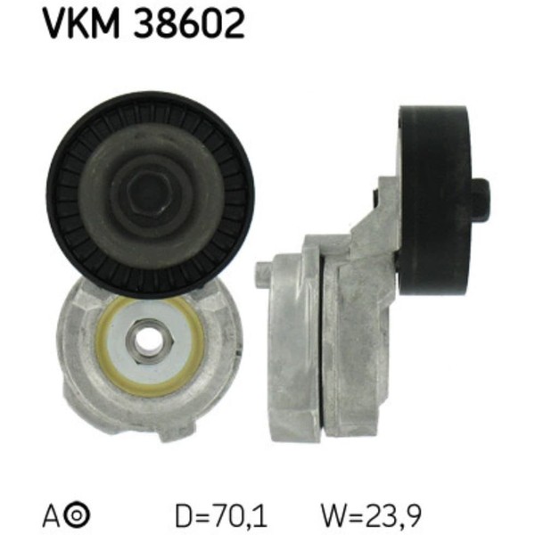Spannrolle Keilrippenriemen SKF VKM 38602 FüR Chrysler PT Cruiser-image