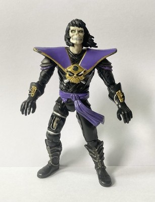 Vintage Figur SKELETON WARRIORS GRIMSKULL 15cm - Playmates Toys 1994 LEG RARE