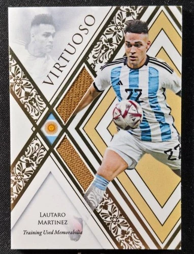 Lautaro Martinez 2023 Futera Unique Virtuoso Jersey /12 #VT12