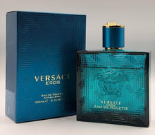 Versace Eros Cologne for Men 3.4 oz EDT Spray Brand New  Authentic  LOW FILL 