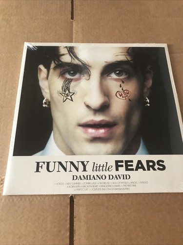 DAMIANO DAVID Funny Little Fears Vinile Colorato Rosa Limited Ed. Autografato prezzo ebay