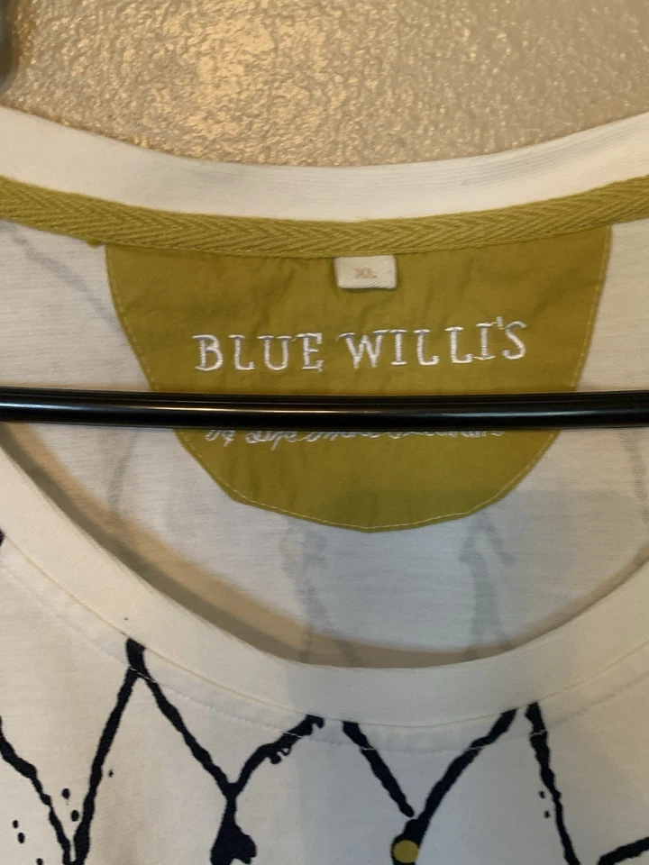 Top Willi’s tejido manga larga azul talla XL Foto 3 de 4