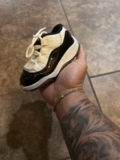 Nike Jordan 11 Retro Concord TD Black/White Toddler Size 5c
