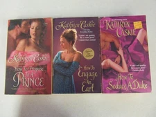 COMPLETE SET of (3) KATHRYN CASKIE Historical Romance Books ROYLE SISTERS SERIES
