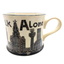 Moorland Pottery Liverpool Ware 'You'll Never Walk Alone - Skyline' New-Seconds