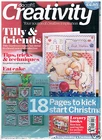 Docrafts creativity magazine 40 July 2013 Tilly Daydream + free Christmas stamps