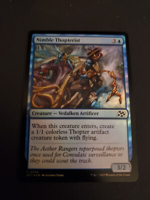MTG Nimble Thopterist - Foil NM-Mint Aetherdrift 