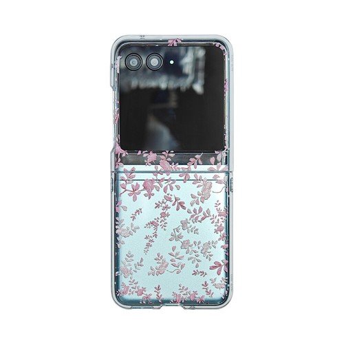 Slim Clear PC Phone Case Hinge Cover w/ Strap For Motorola Razr 40 ultra Razr+ - Picture 21 of 25