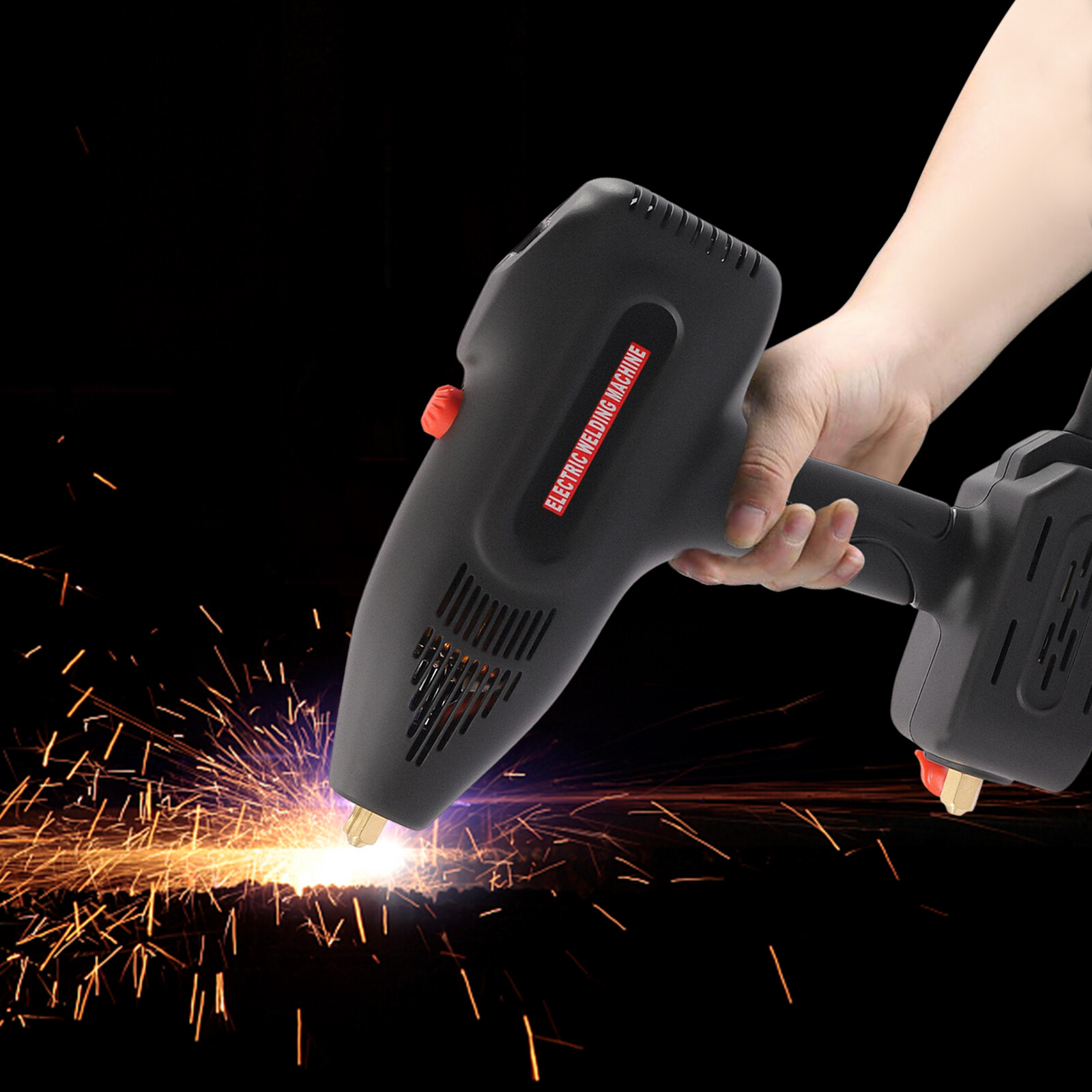 Welding Machine Handheld ARC Welder Gun IGBT LCD Digital Display 110V