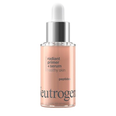NEUTROGENA RADIANT PRIMER + SERUM 1.0 OZ NEW