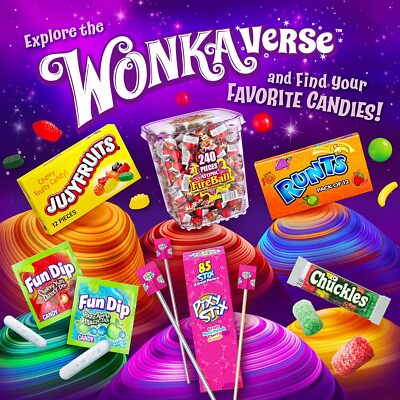 Spree Original Hard Candy, 5 Ounce Theater Candy Boxes (Pack Of 12