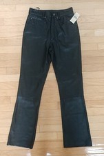 NWT 179 Womens Wilsons Soft Supple Genuine Leather Pants Sz 8