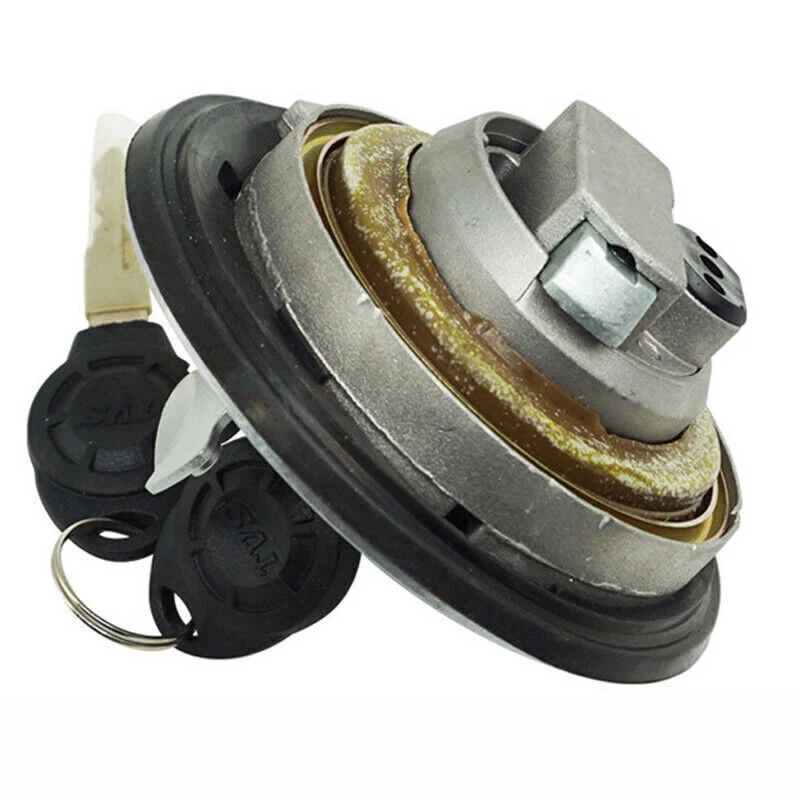 1 Juego 96mm Motocicleta Modificado Combustible Gas Tapa Tapa Tapa Bloqueo Kit Llave Universal Foto 4 de 4