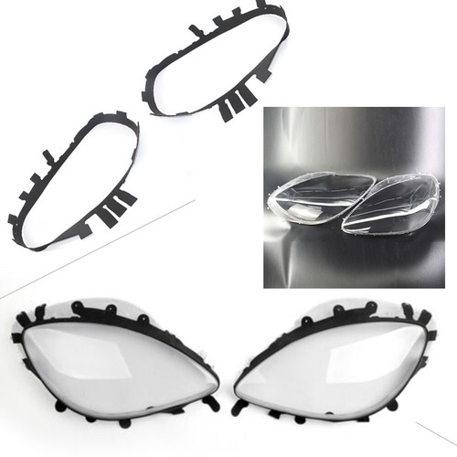 Driver Passenger Side Headlight Replace Lens w/ Gaskets For Corvette C6
