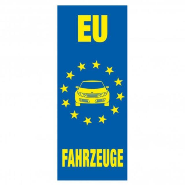 Fahne "EU Fahrzeuge" 120 x 300 cm