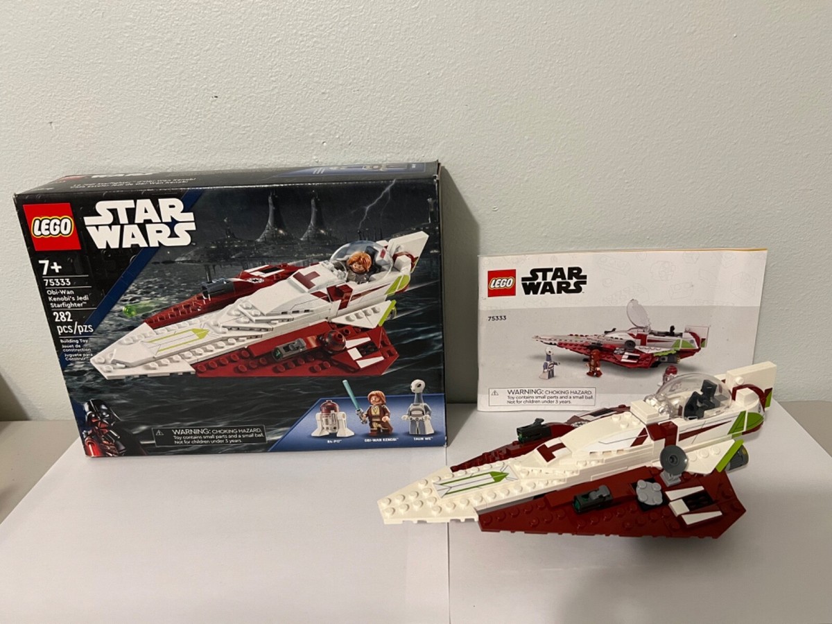 LEGO Star Wars: Obi-Wan Kenobi Starfighter (75333) USED NO