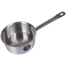 Stainless Steel Saucepan - Dishwasher & Oven Safe, Induction Compatible