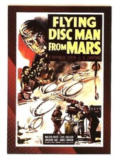 Flying Disc Man From Mars With Walter Reed, Breygent Vintage Trading card