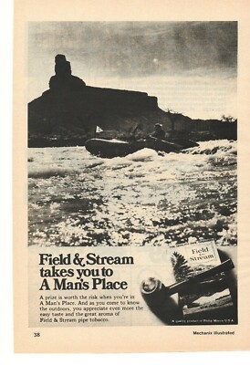 1972 Field & Stream Pipe Tobacco Advertisement