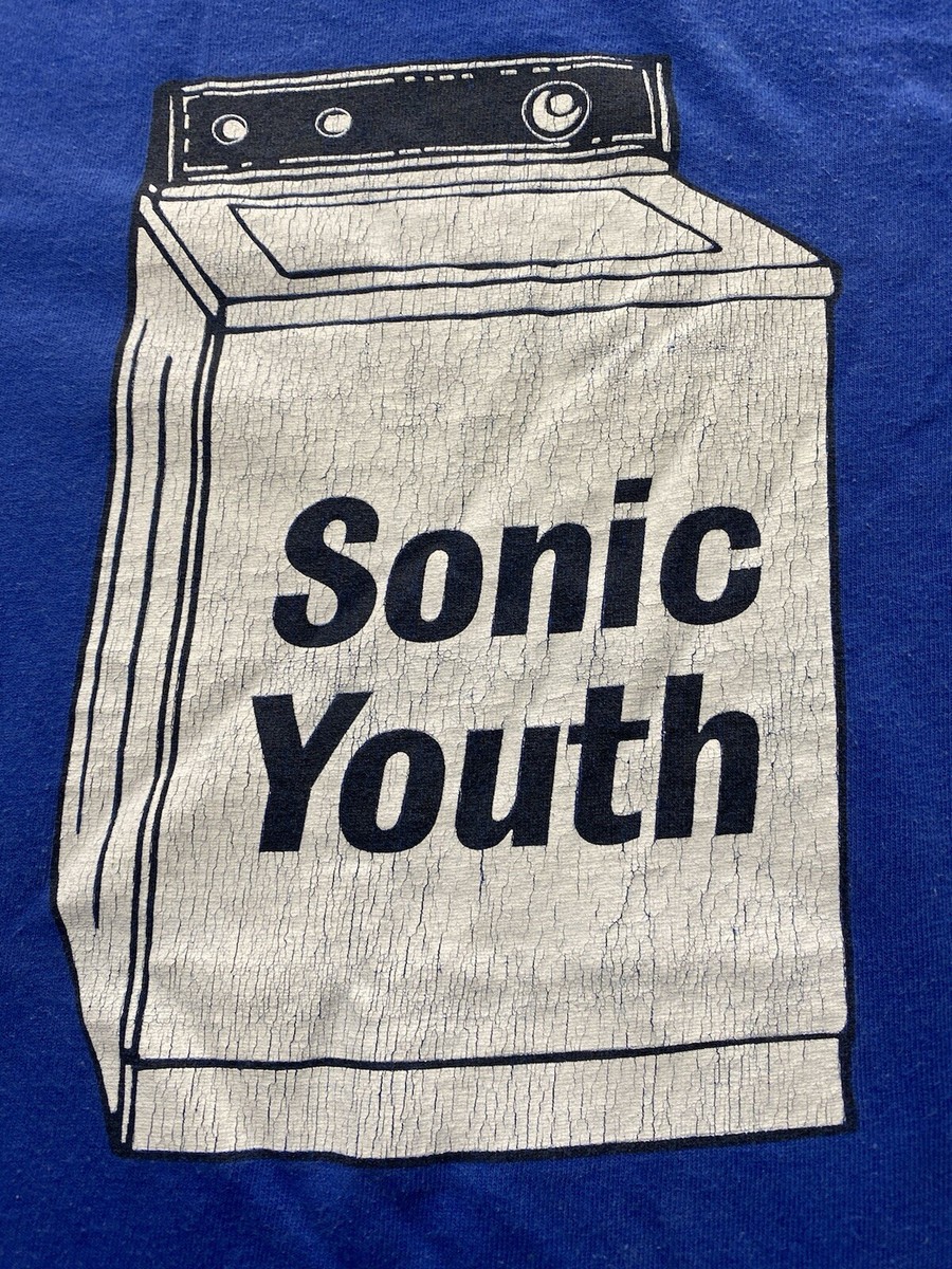 Vintage Y2K Sonic Youth Washing Machine Shirt Band Tee