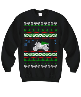 Motorcycle Dual Sport GS 1200 ugly christmas sweater jumper - Sweatshirt