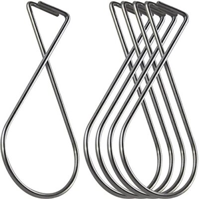 100 Pack Drop Ceiling Hooks T- Bar Clips for Home Office Classroom Decor