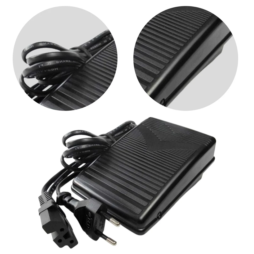 #30990 PEDAL DE CONTROL DE PIE + cable PARA HUSQVARNA VIKING Huskylock 3400,340D,341D Foto 4 de 4