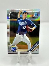 2019 Bowman Draft Chrome Refractor Jackson Kowar Kansas City Royals #BDC-9