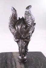 krampus baphomet devil ratrod  car hood ornament
