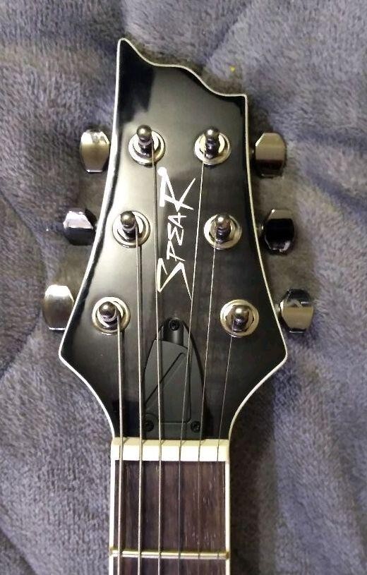 SPEAR Tomcat Gothic Edition Obsidian Black Burst Metal