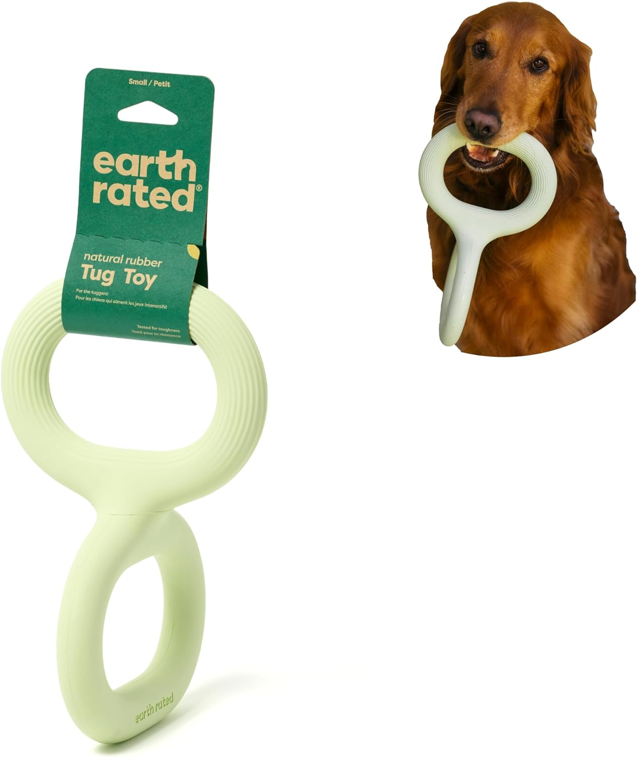 Tug of War Dog Toy, Interactive Pull Toy for Adult and Puppy Dogs, Ergonomic Gri