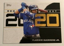 2020 Topps Series 1 Baseball Decades Next VLADIMIR GUERRERO JR. Blue Jays 
