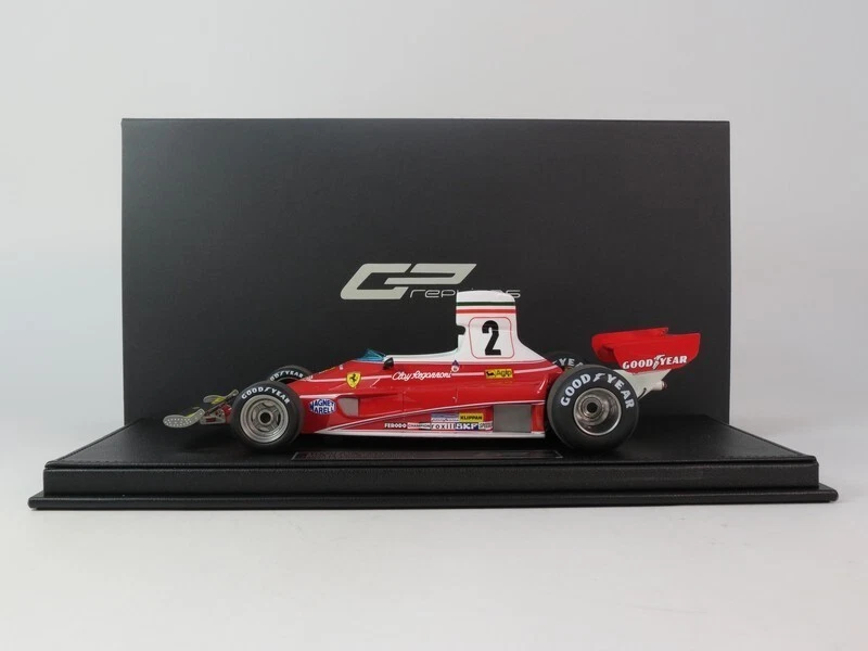 GP Replicas Ferrari 312 T #2 Clay Regazzoni winner USA West GP 1976 1/18 GP026D - Immagine 3 di 4