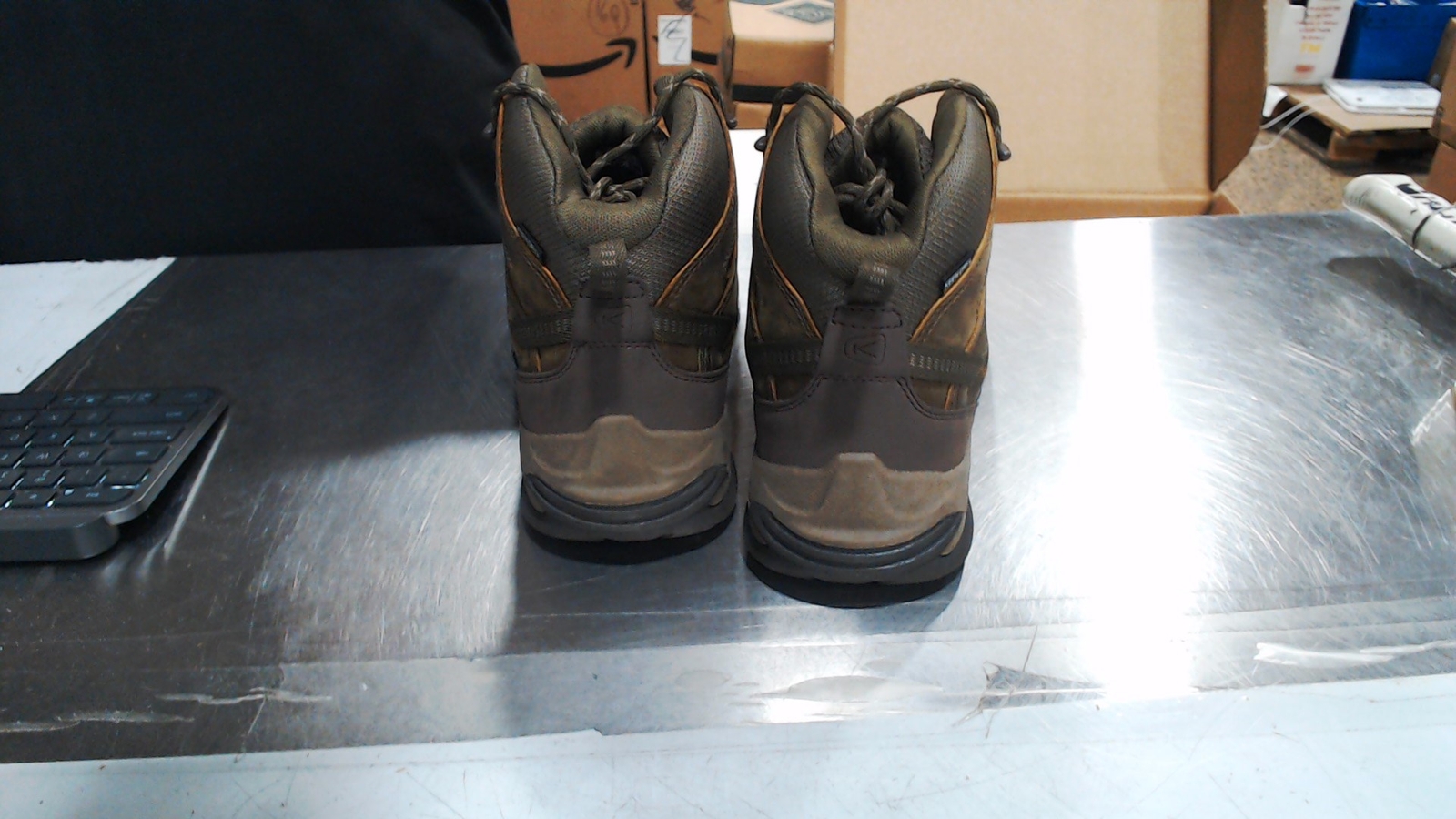 Come Nuovo_KEEN Uomo Circadia Media Altezza Comodo Acqua_Bisonte Brindle_10 5