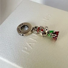 Pandora Korean Doll Silver Charm with gift box #8