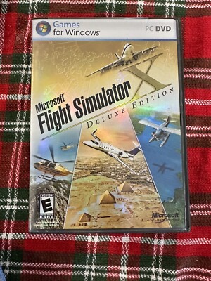Microsoft Flight Simulator X: Deluxe Edition PC: Windows 2006 With Key