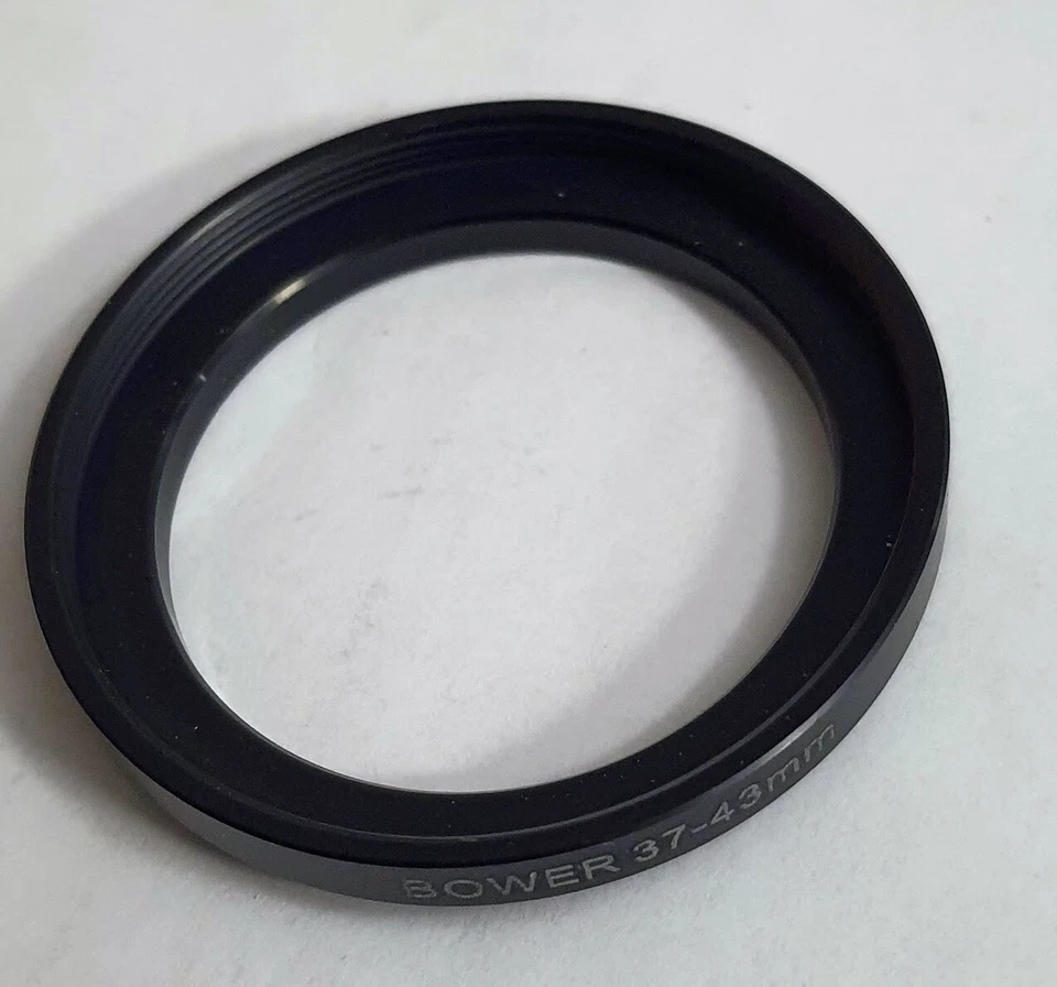 37-43mm Step-Up Adapter Metal Ring 37mm-43mm 37-43 Stepping Step up 37mm-43 - Image 3 of 4