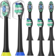 Toothbrush Heads Compatible with Philips Sonicare Electric Toothbrush, (8 Pack)