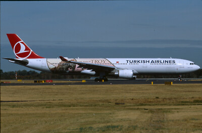 MLH15  Original aircraft Slide/Dia   Turkish Airlines A330 TC-JOG - year of troy