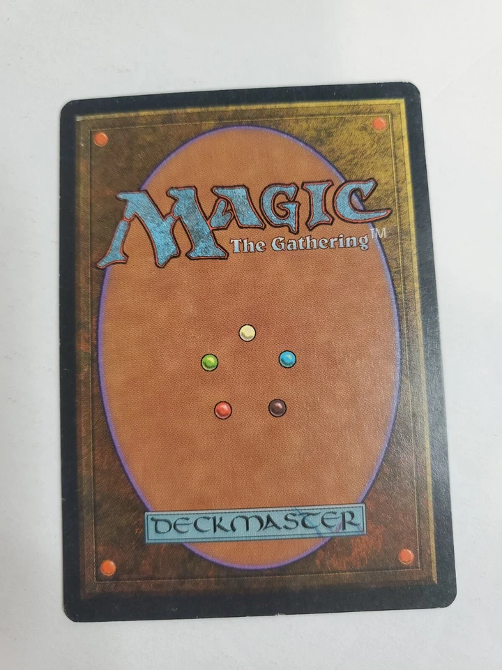 MTG Magic The Gathering Card Flux Blue Weatherlight 1997 Kane Ferguson Illustr - Image 2 of 2