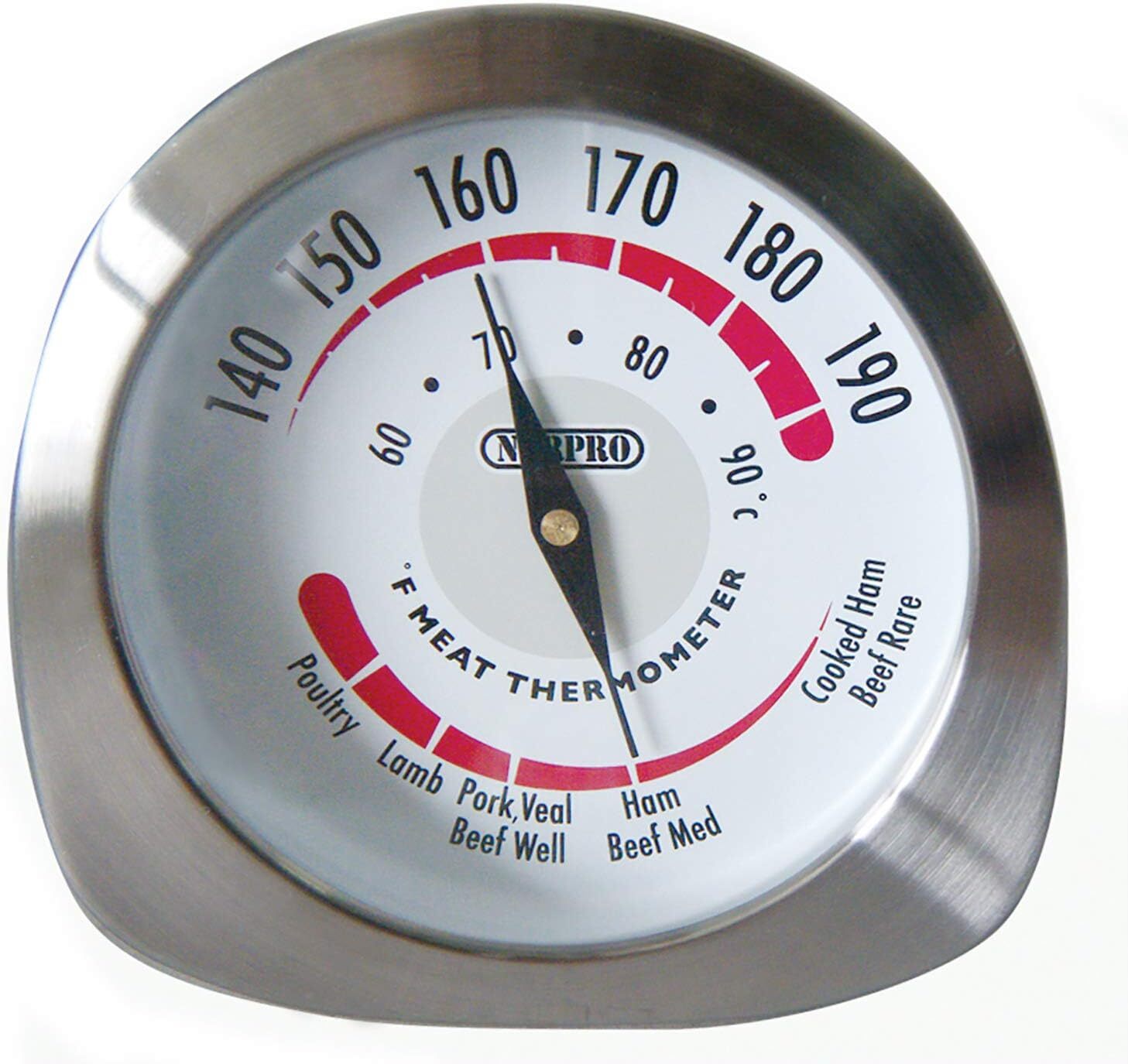 Norpro Meat Thermometer, 1 EA, Silver-image