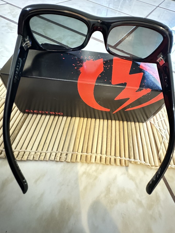 Electric JOULE Sunglasses Women's Gloss Black / Grey VTG 2005 NWOT eBay