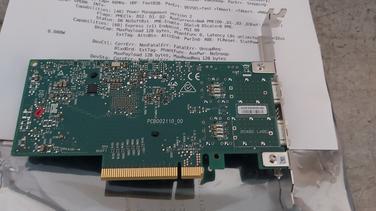 Mellanox NVidia MT27710 ConnectX-4 Adapter #2 Make Offer! | eBay