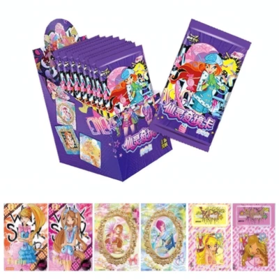 Creative Winx Club Fairy Spirit Wonderland Anime Collection Trading Card Box