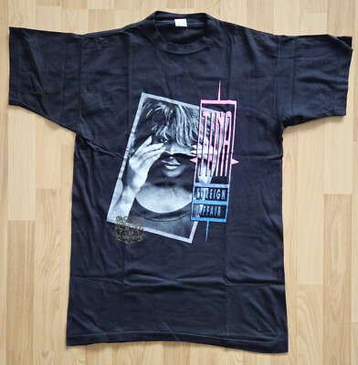 Tina Turner - Foreign Affair Tour T-Shirt  1990  Größe: X-Lage