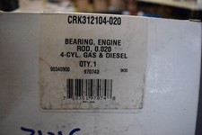 CRK312104-020 ROD BEARING KIT, .020" BIN 3131