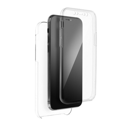 Coque 360° TPU + PC Antichoc Pour IPhone XR - Transparente - Neuf Sous Emballage