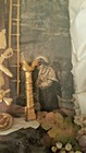 Antique Religious Frame Crucifix Shadow Box c.1877 THY KINGDOM COME Christian — photo 8