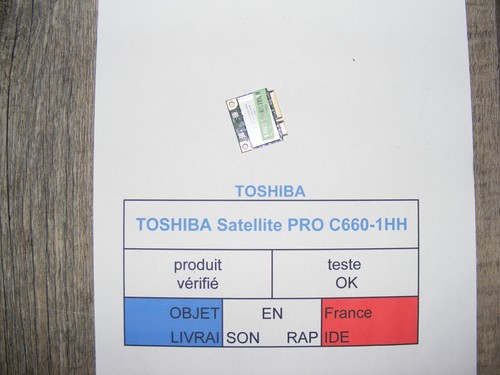 Carte WiFi Pour Toshiba Satellite L300-214 - Occasion Fonctionnelle, Remplacement
